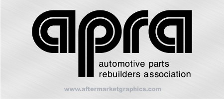 APRA Decals - Pair (2 pieces)